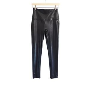NWOT Jane and Bleecker Women's High Rise Soft Faux Leather Leggings XL Black